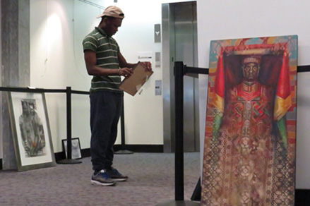Black History Art Installation: Rocky Cotard, a Boston Arts Academy senior from Mattapan, curates the art exhibit, “A Story We Share: Massachusetts Artists Celebrating Black History and Culture, at the Commonwealth Museum and Massachusetts Archives on Columbia Point. The public is invited to the opening celebration on Wednesday evening at 6 p.m.  For further information call 617-727-9268.